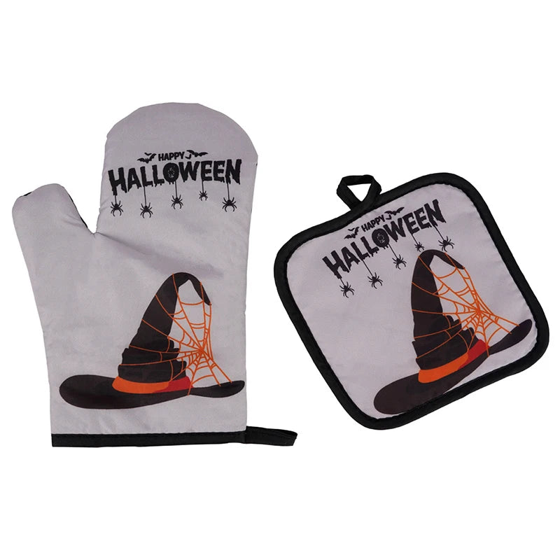 Halloween Kitchen Gloves & Mits (2 Pcs)