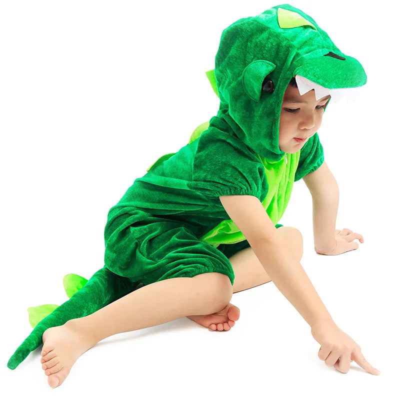 Cute Dinosaur Costume (Sizes 2T to 8)