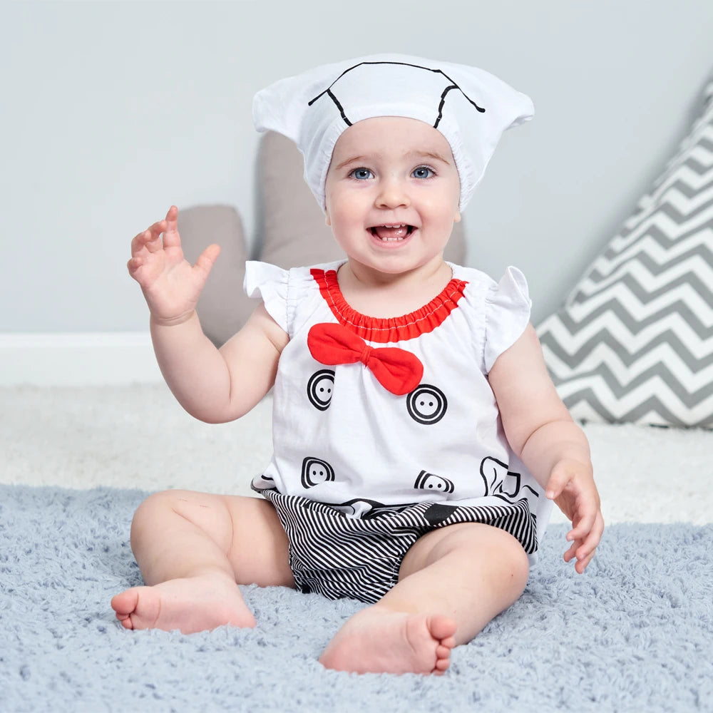 Baby Dinosaur, Chef, Duck and Cowboy Costumes
