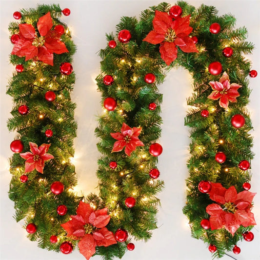 Fashionable Holiday Garland (with LED Lights)