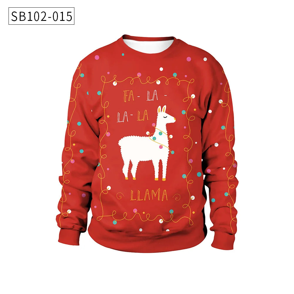 Ugly Christmas Sweaters (17 variations)