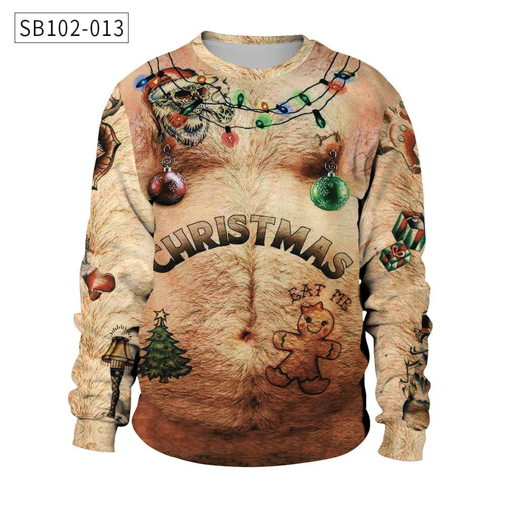 Ugly Christmas Sweaters (17 variations)