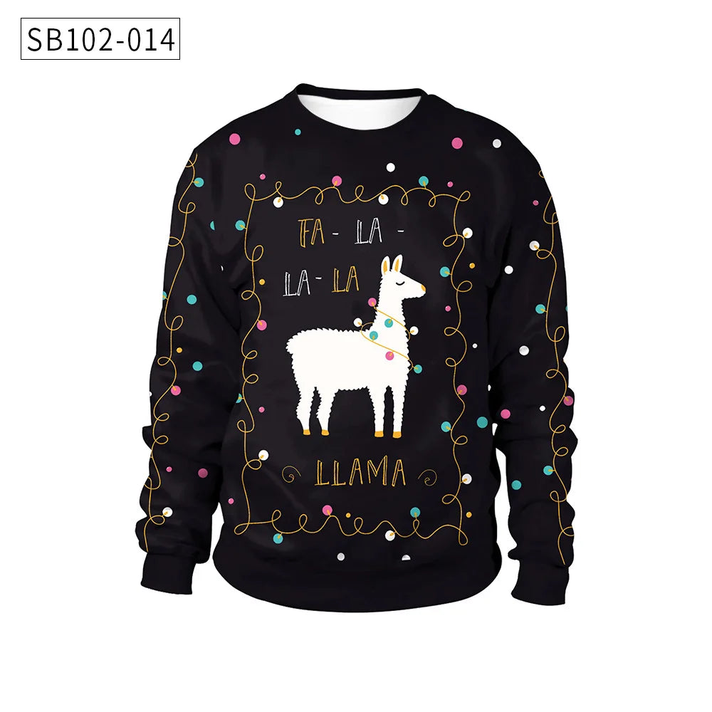 Ugly Christmas Sweaters (17 variations)