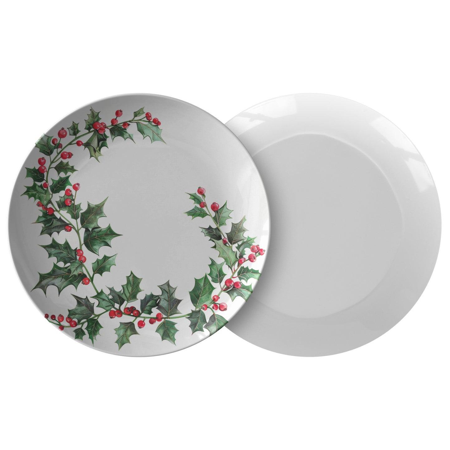 Holly Plate