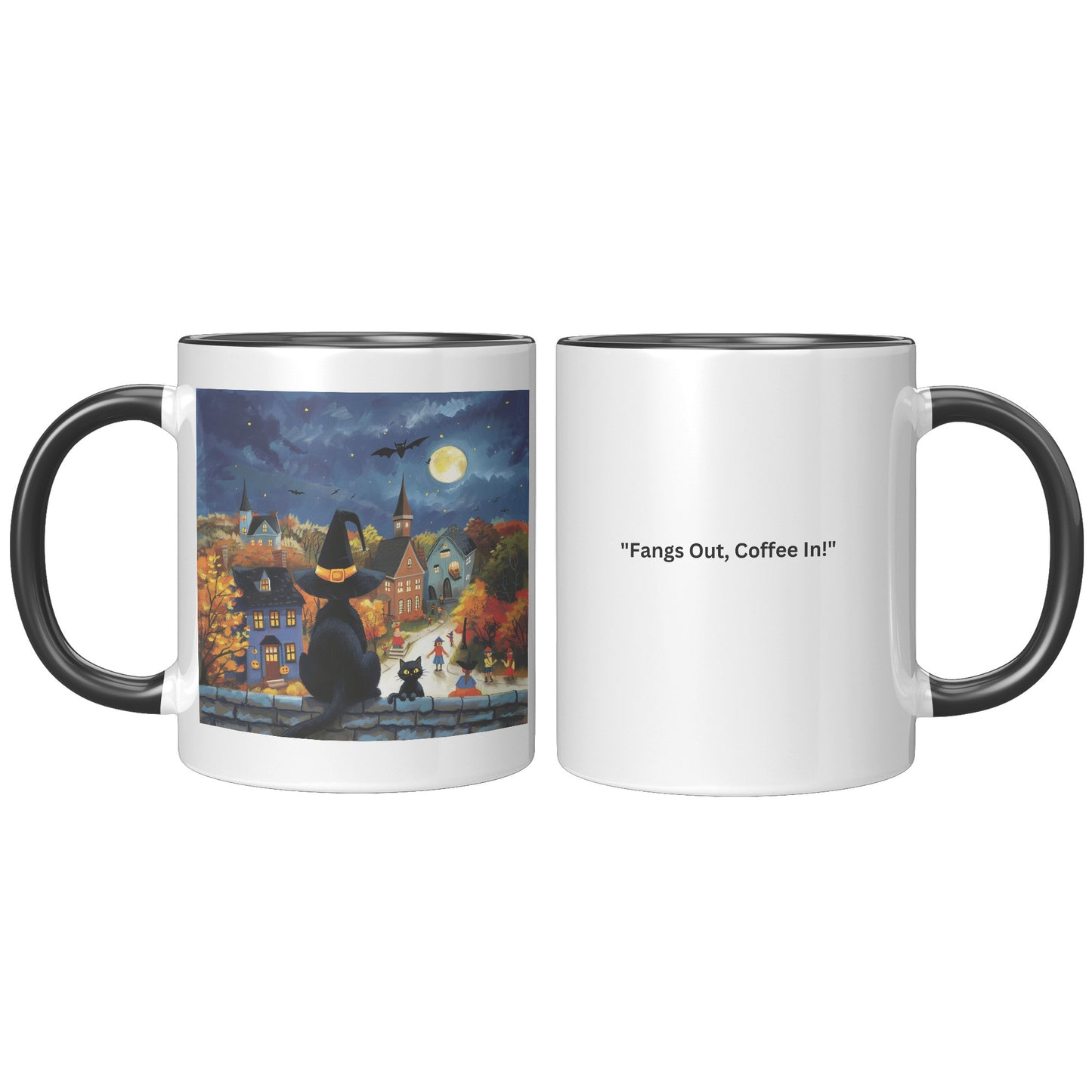 Midnight Meow Manor Mug