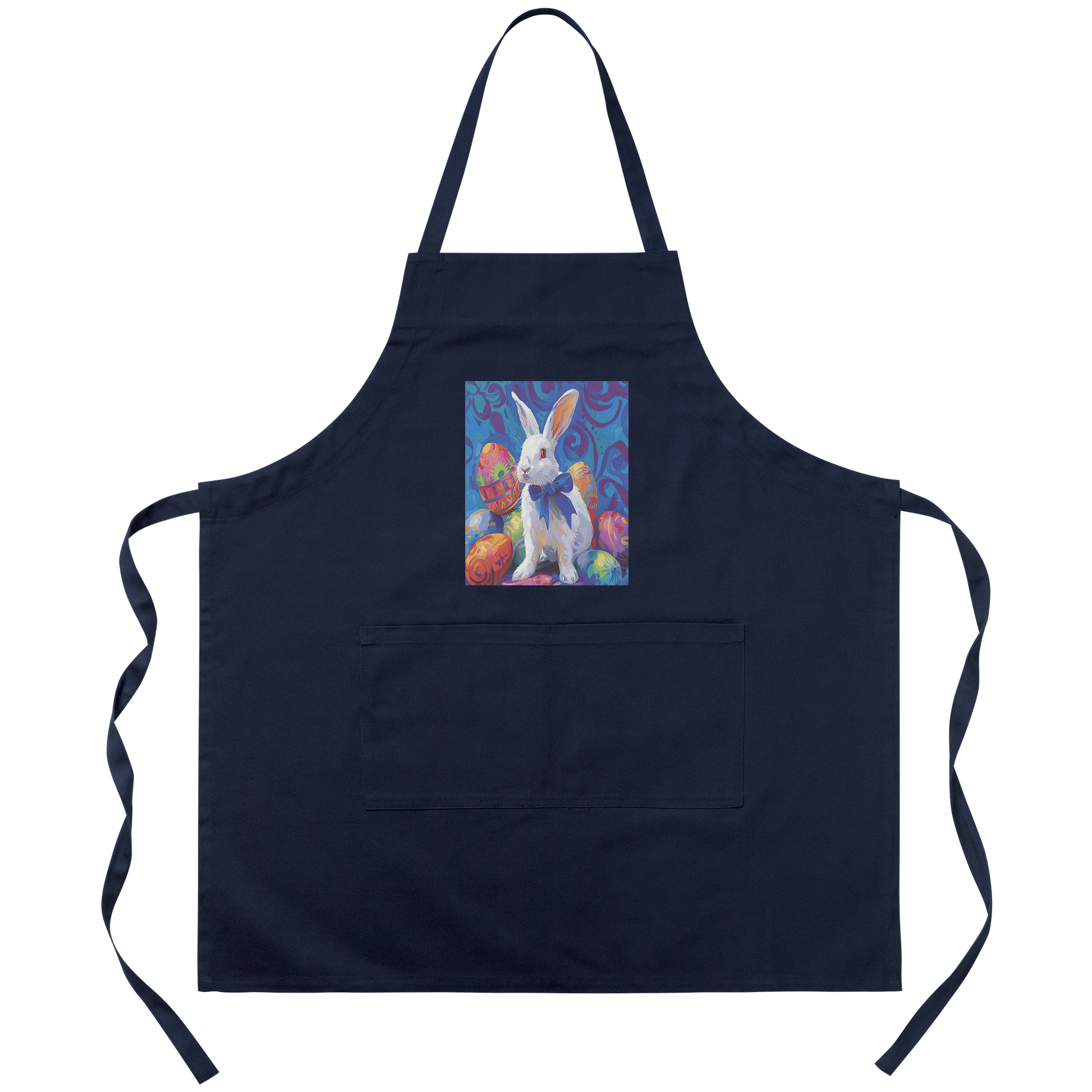 Rabbit_with_Bow_and_Eggs_Apron_Navy_Transparent_Mockup.png