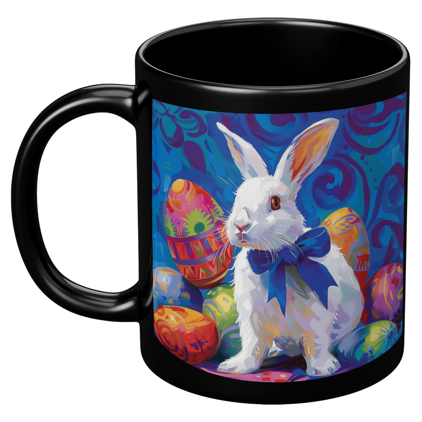 Rabbit_with_Bow_and_Eggs_MugBlack_11oz_Black_LH_Mockup.png