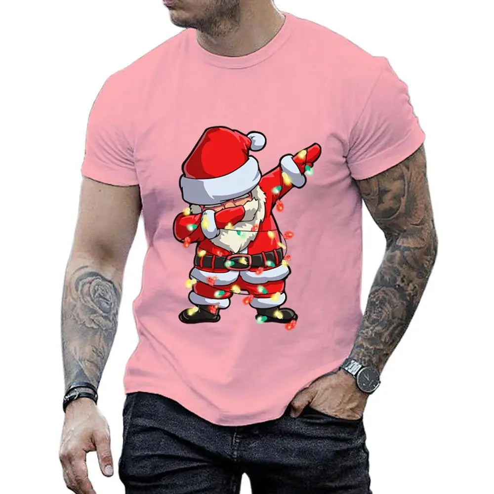 Fun Christmas Holiday Hip Hop Santa T-shirts