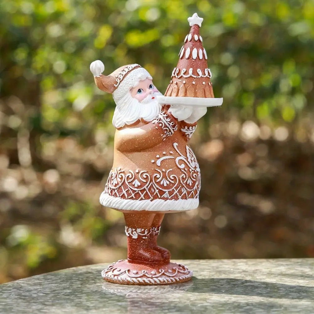 Santa Claus and Mrs. Claus Exquisite Figurine