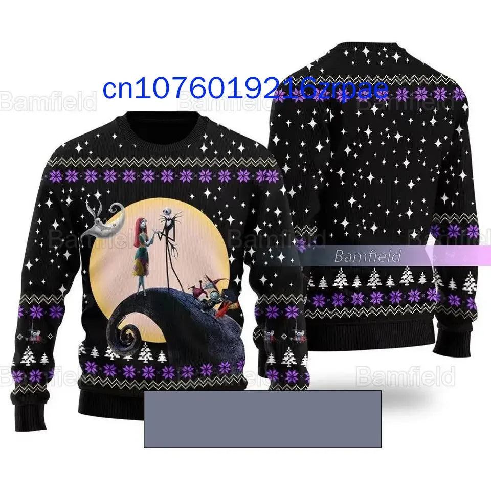 Jack Skellington  Nightmare Before Christmas Ugly Sweater