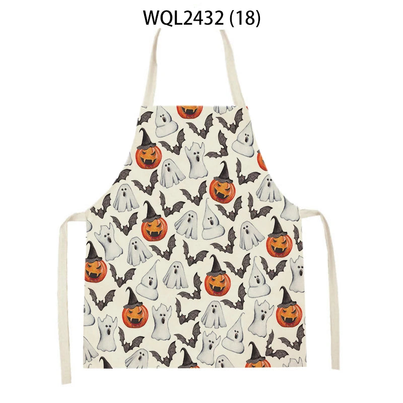 Fun and Spooky Halloween Kitchen Aprons