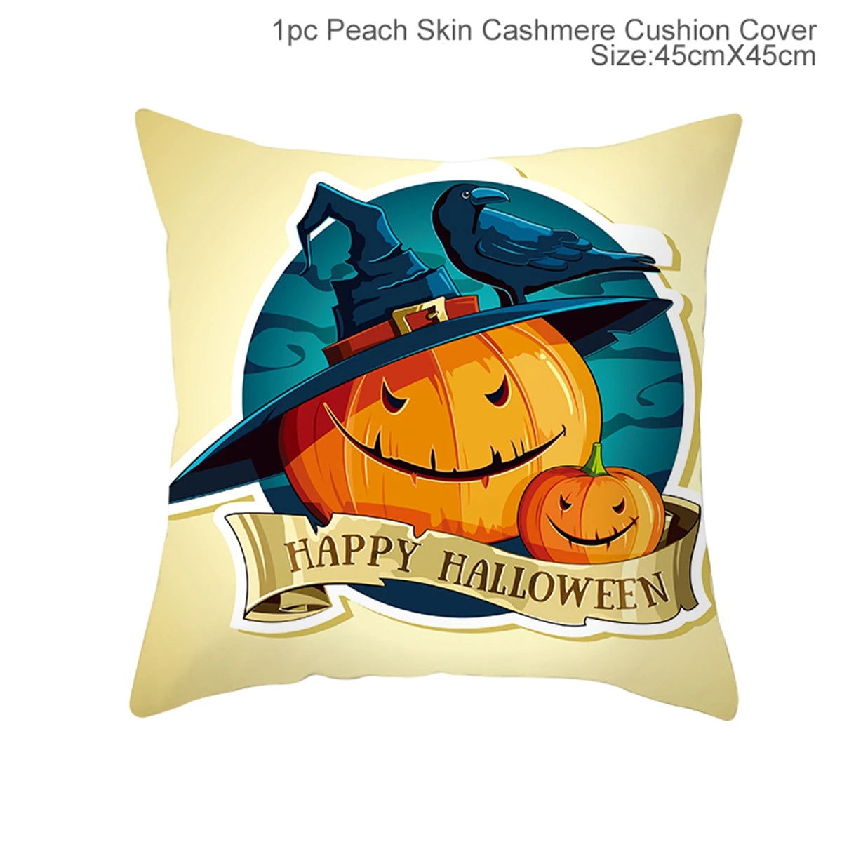 Halloween Pillowcases (17 x 17)
