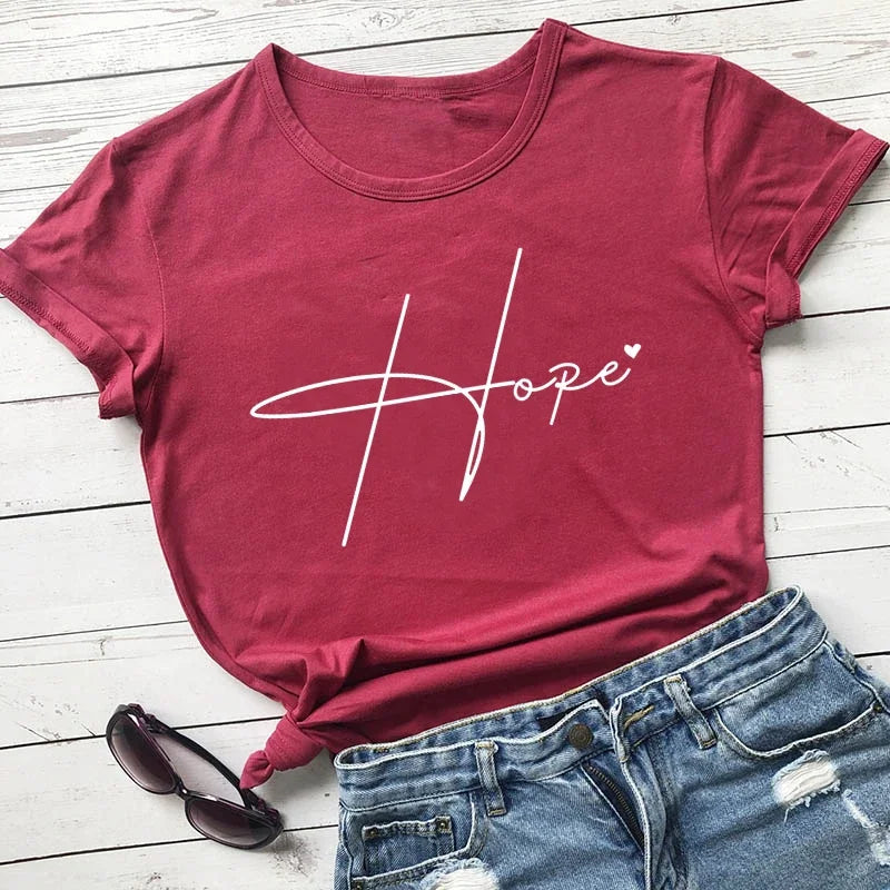 "Hope" Faith Graphic T-Shirt