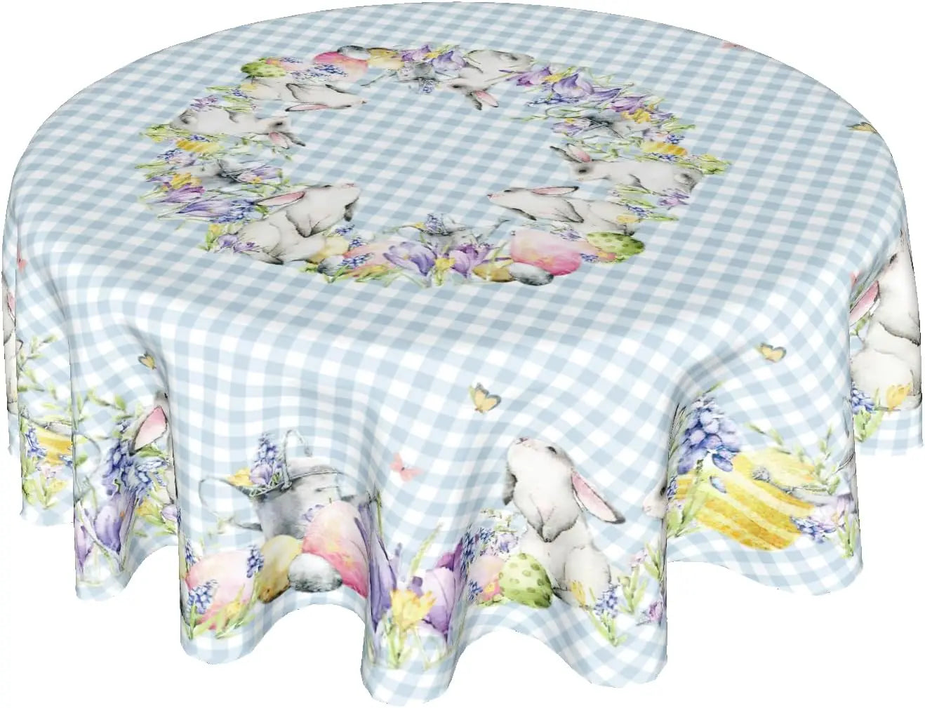 Merry Christmas Tablecloth Round