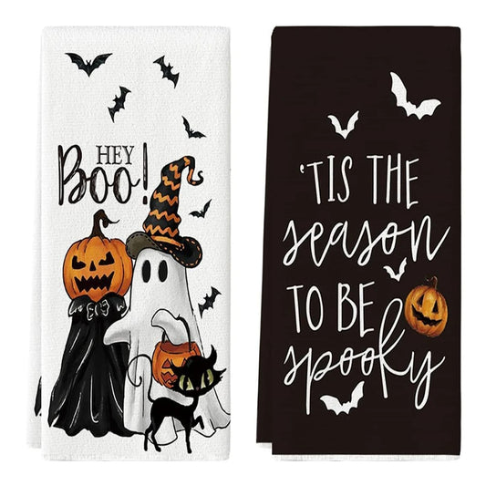 Festive Halloween Kitchen Towel