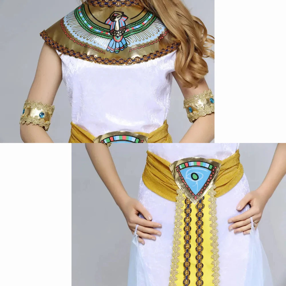 Ancient Egyptian Pharaoh / Queen Adult Costumes 2