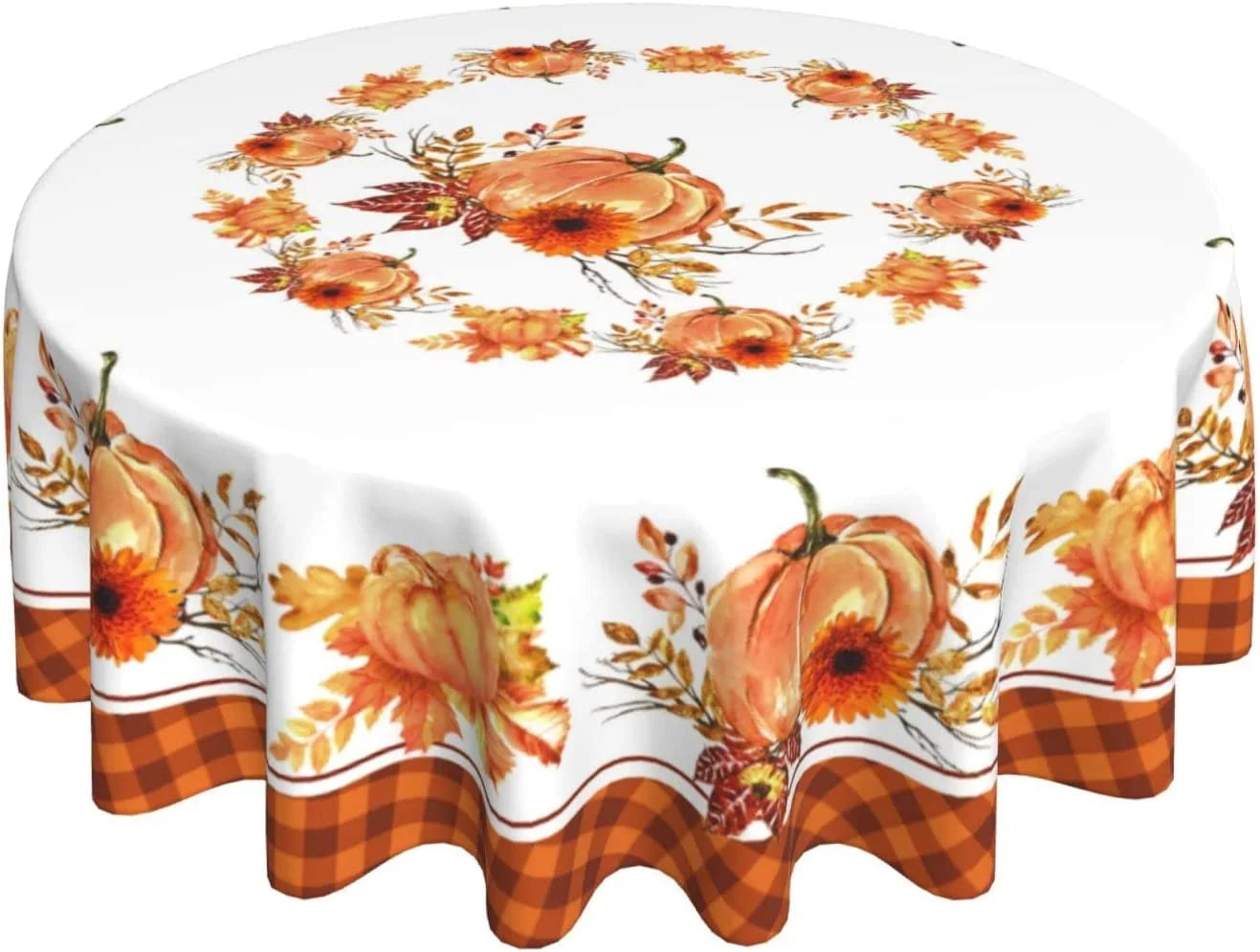 Fall Pumpkin Tablecloth