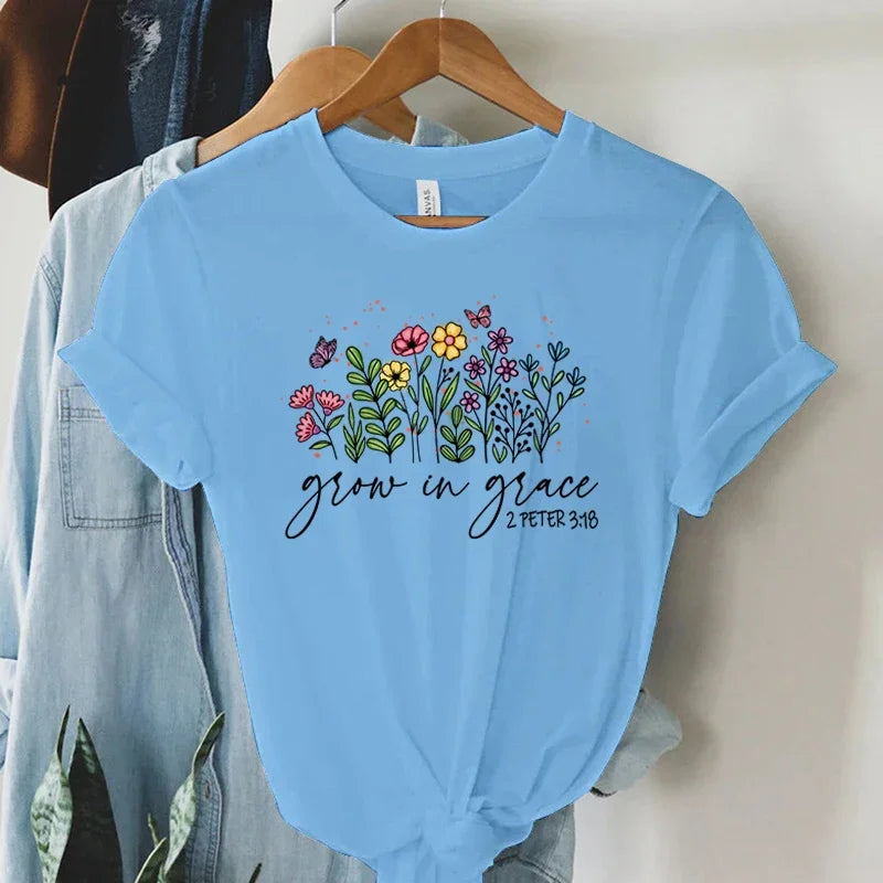 "Grow in Grace" Faith T-Shirt