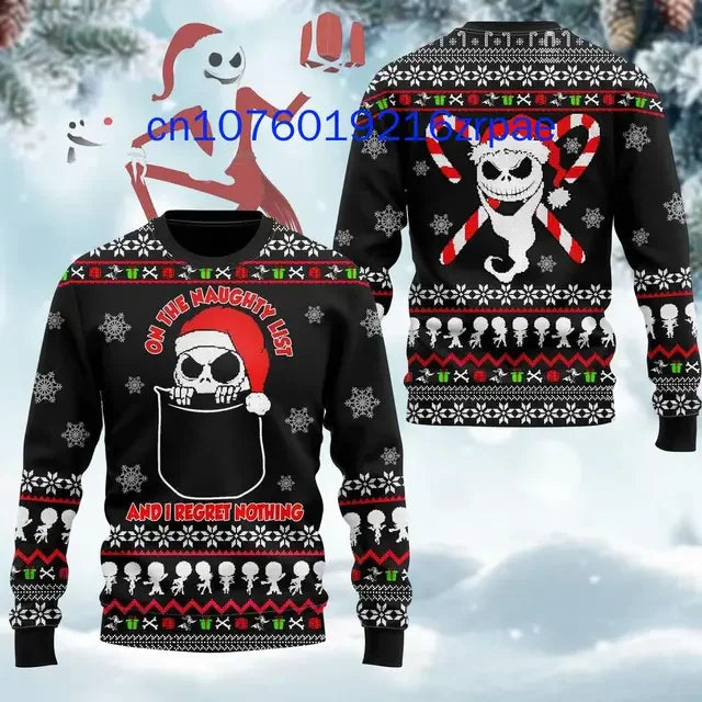 Jack Skellington  Nightmare Before Christmas Ugly Sweater