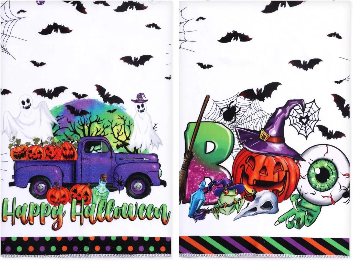 Halloween Theme Kitchen Towels (2 Pc Set)