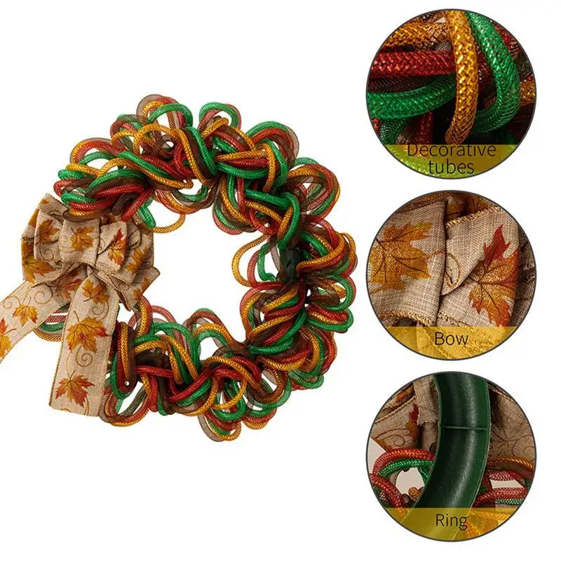 Autumn Maple Leaf Wreath