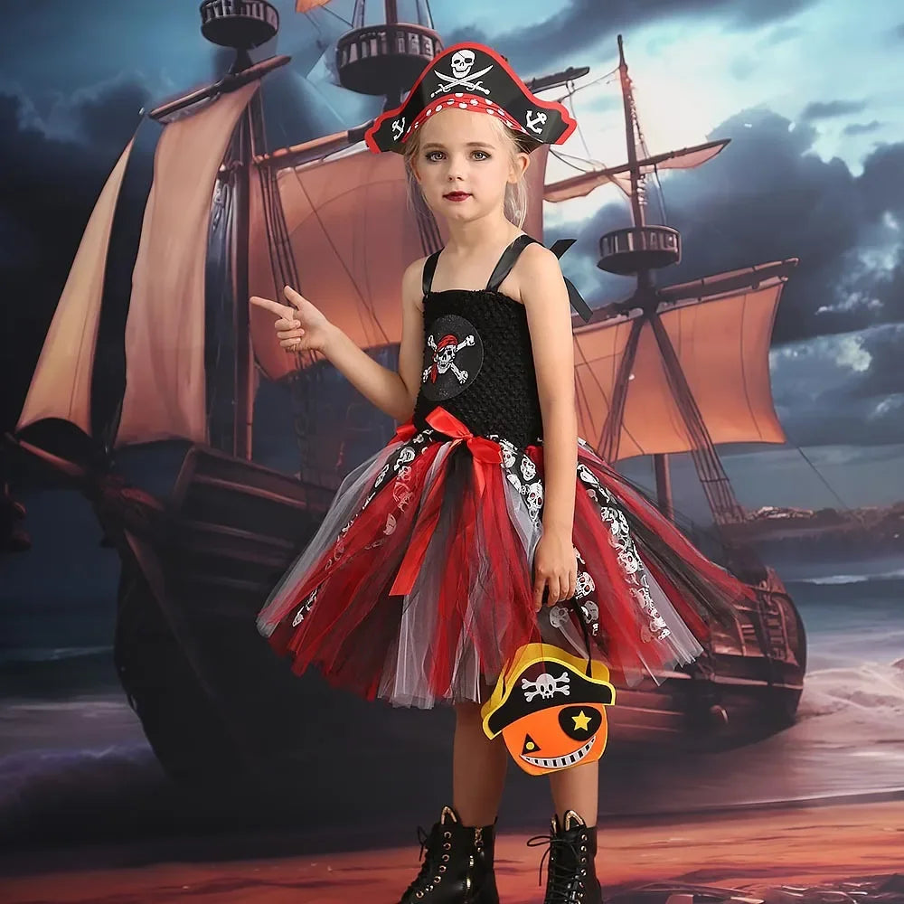 Pirate Costume for Girls (Toddler - Youth)