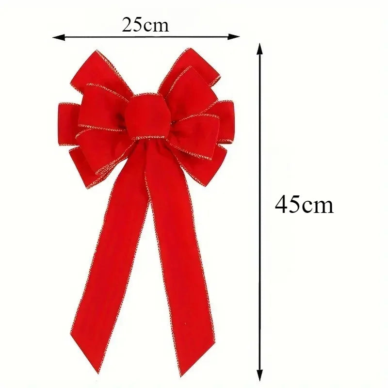 Red Velvet Christmas Bows