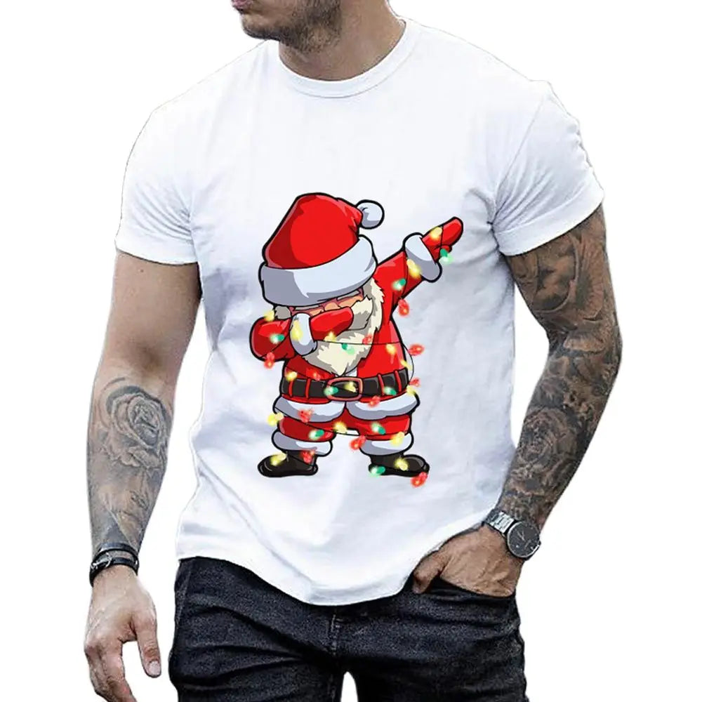 Fun Christmas Holiday Hip Hop Santa T-shirts