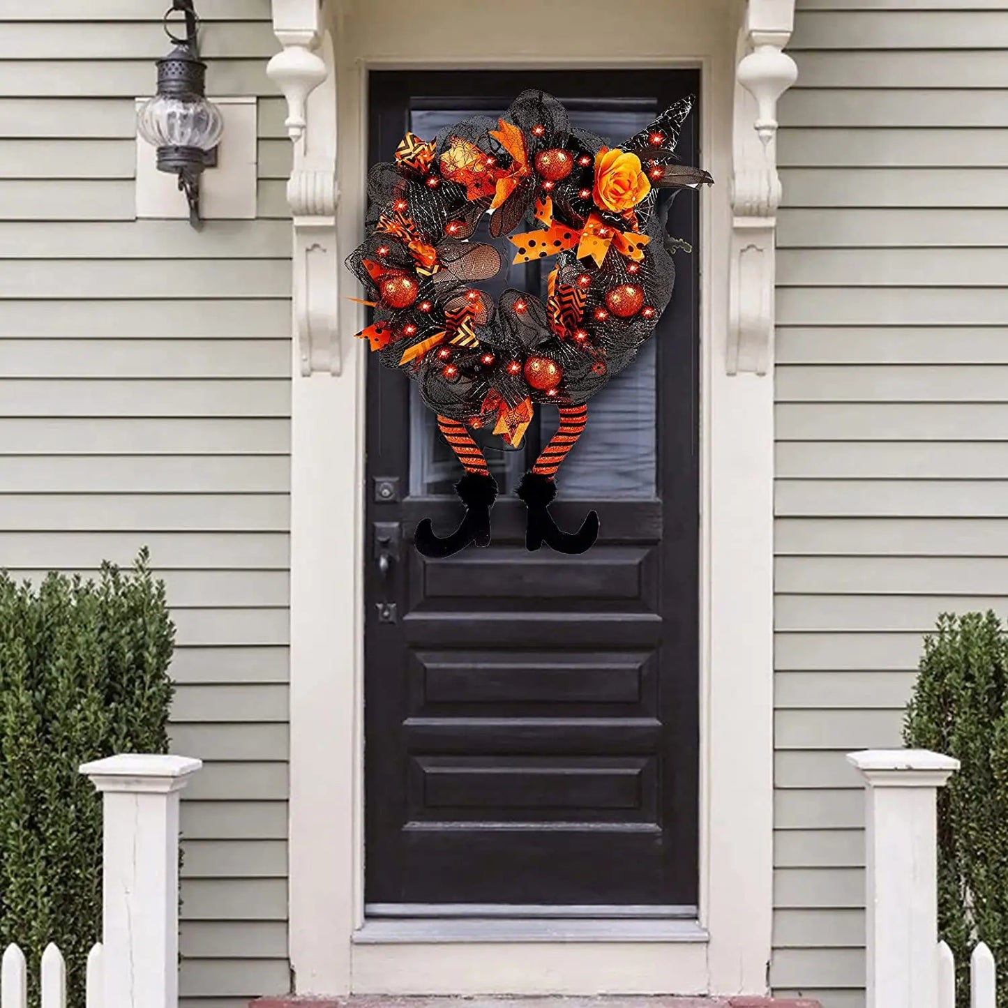 Holiday Wreaths for Christmas, Fall & Halloween