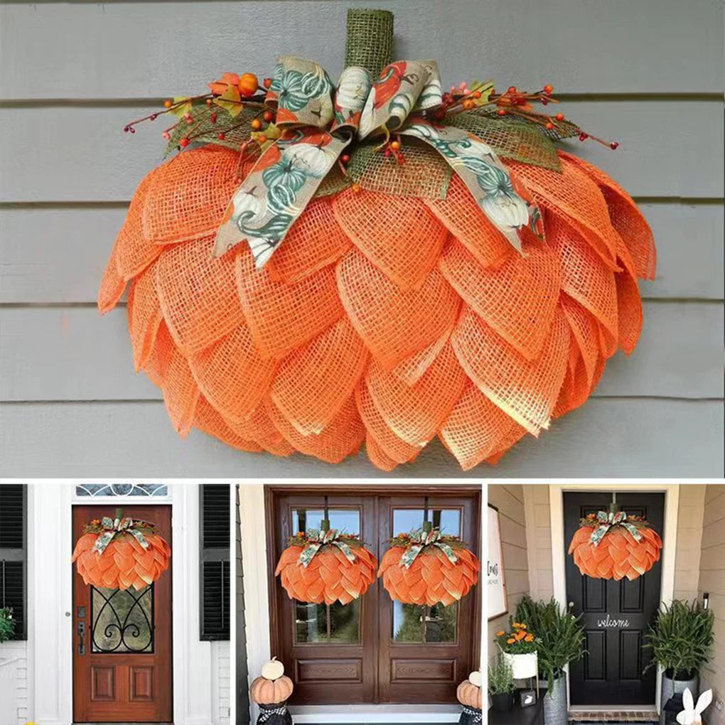 Pumpkin Autumn Wreath