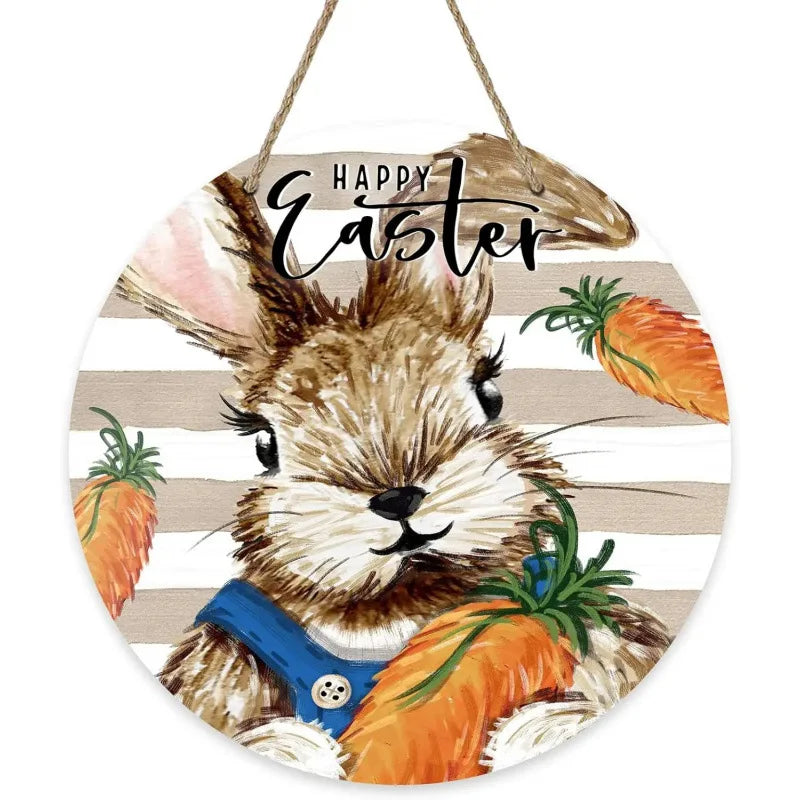 Easter Wooden Welcome Door Decorations