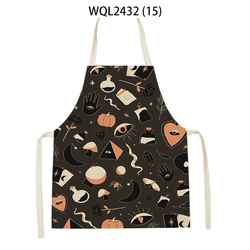 Fun and Spooky Halloween Kitchen Aprons