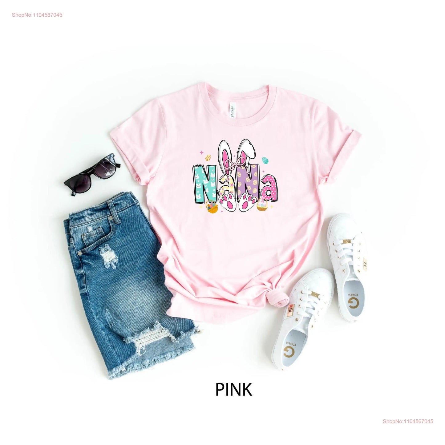 Easter Nana T-Shirt β Funny Bunny Grandma Edition π°πΈ