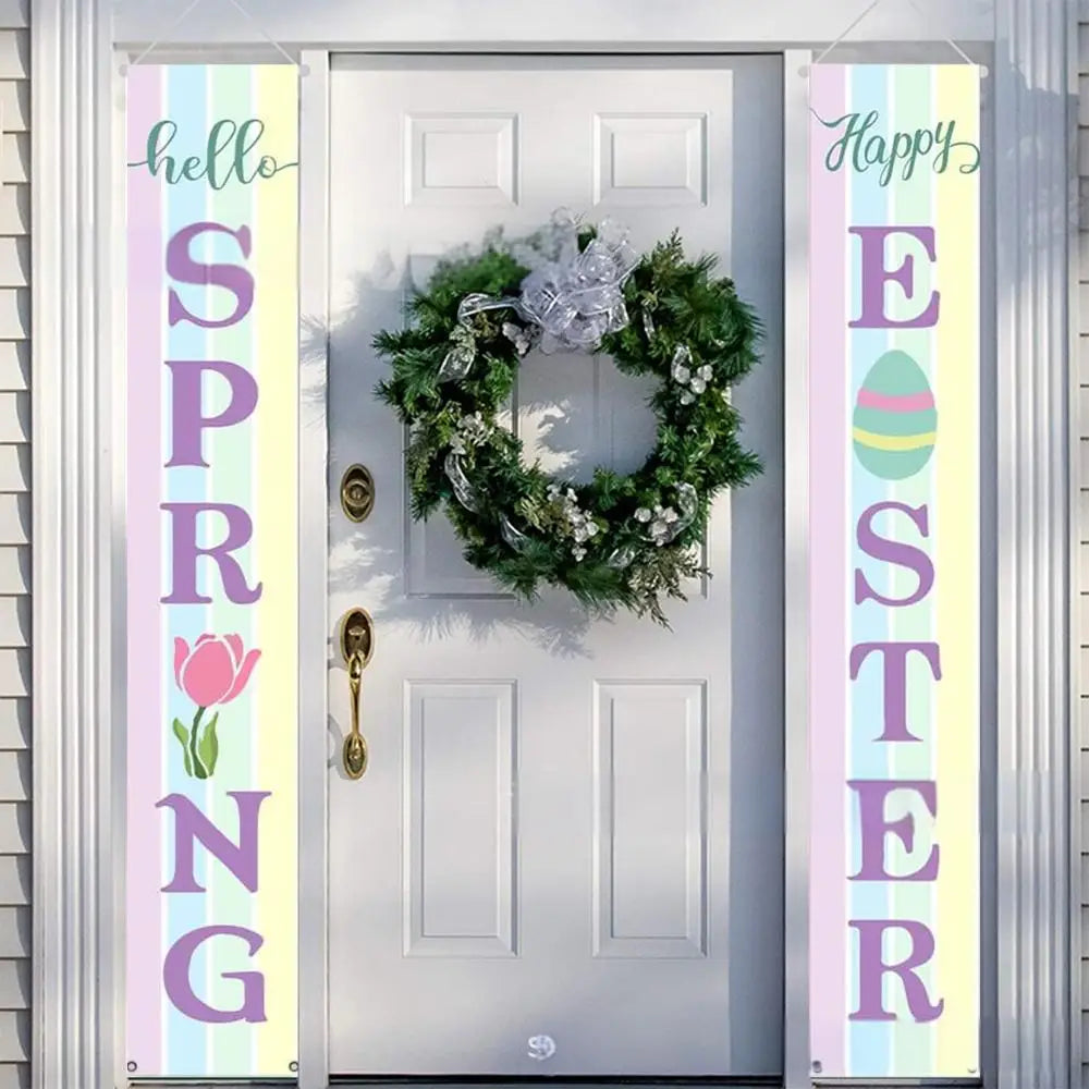 Easter Welcome Door Panels