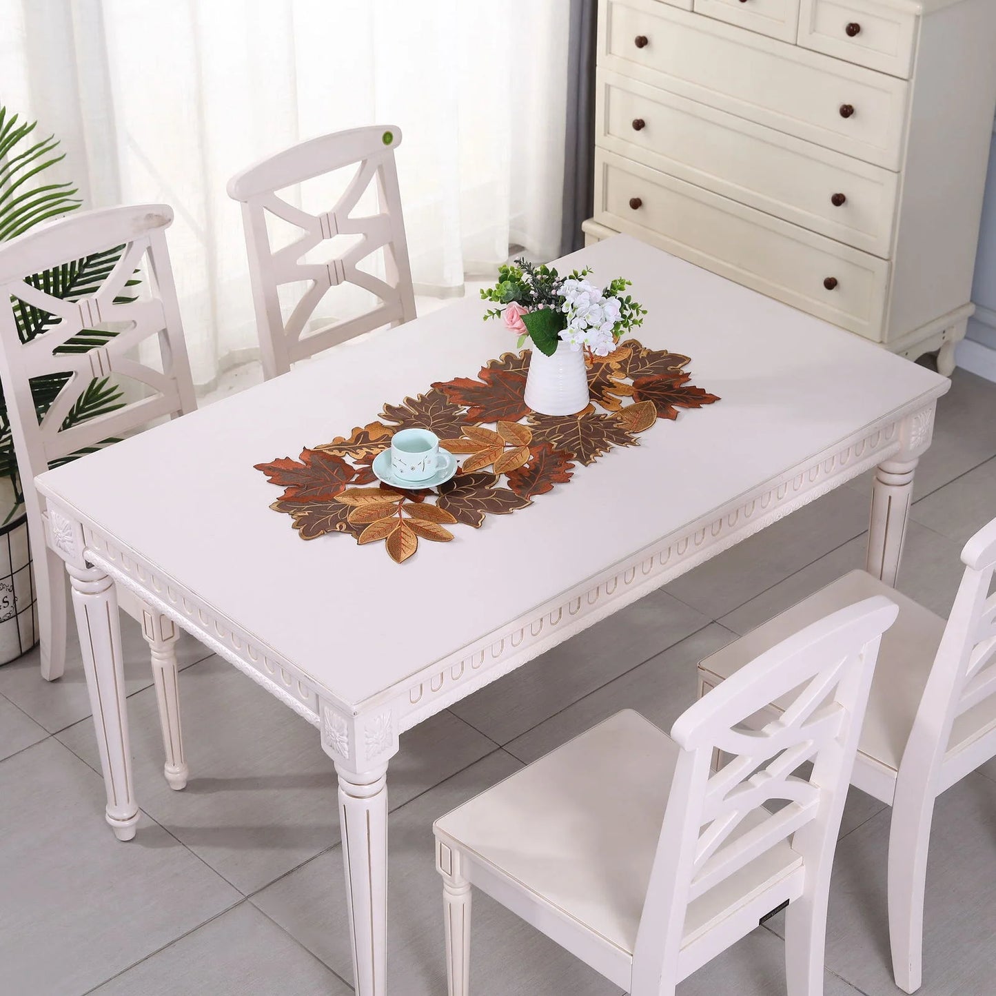 Maple Leaf Table Flag