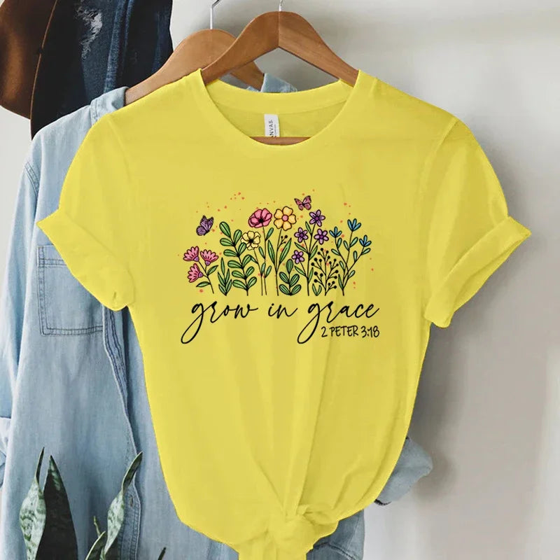 "Grow in Grace" Faith T-Shirt