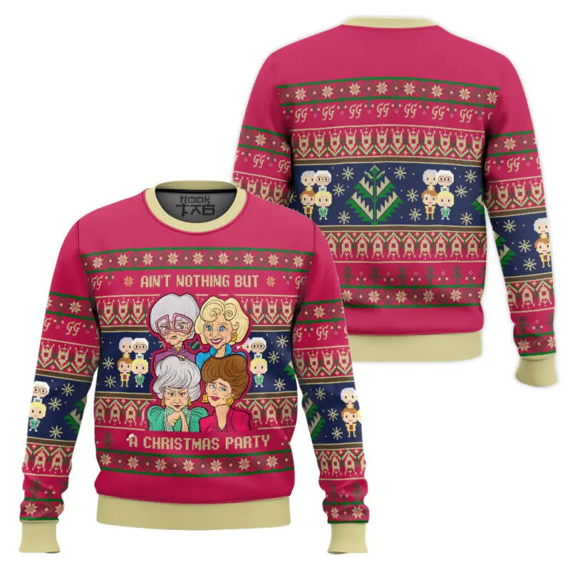 The Golden Girl Christmas Ugly Sweater