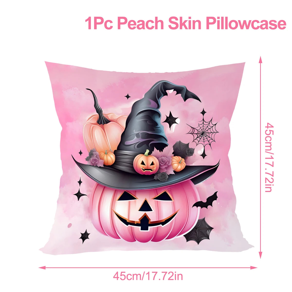 Halloween Pillowcases (17 x 17)