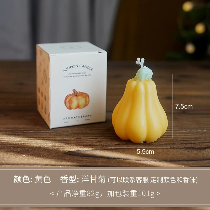 Pumpkin Shaped Scented Candles