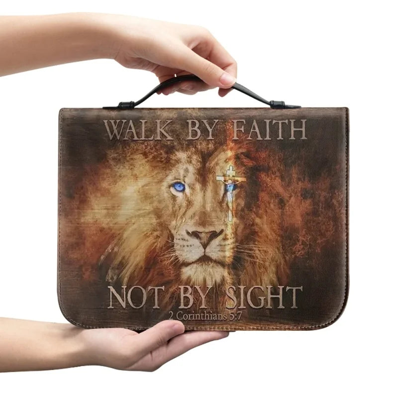 Walk By Faith Not By Sight Bible Cover Case
