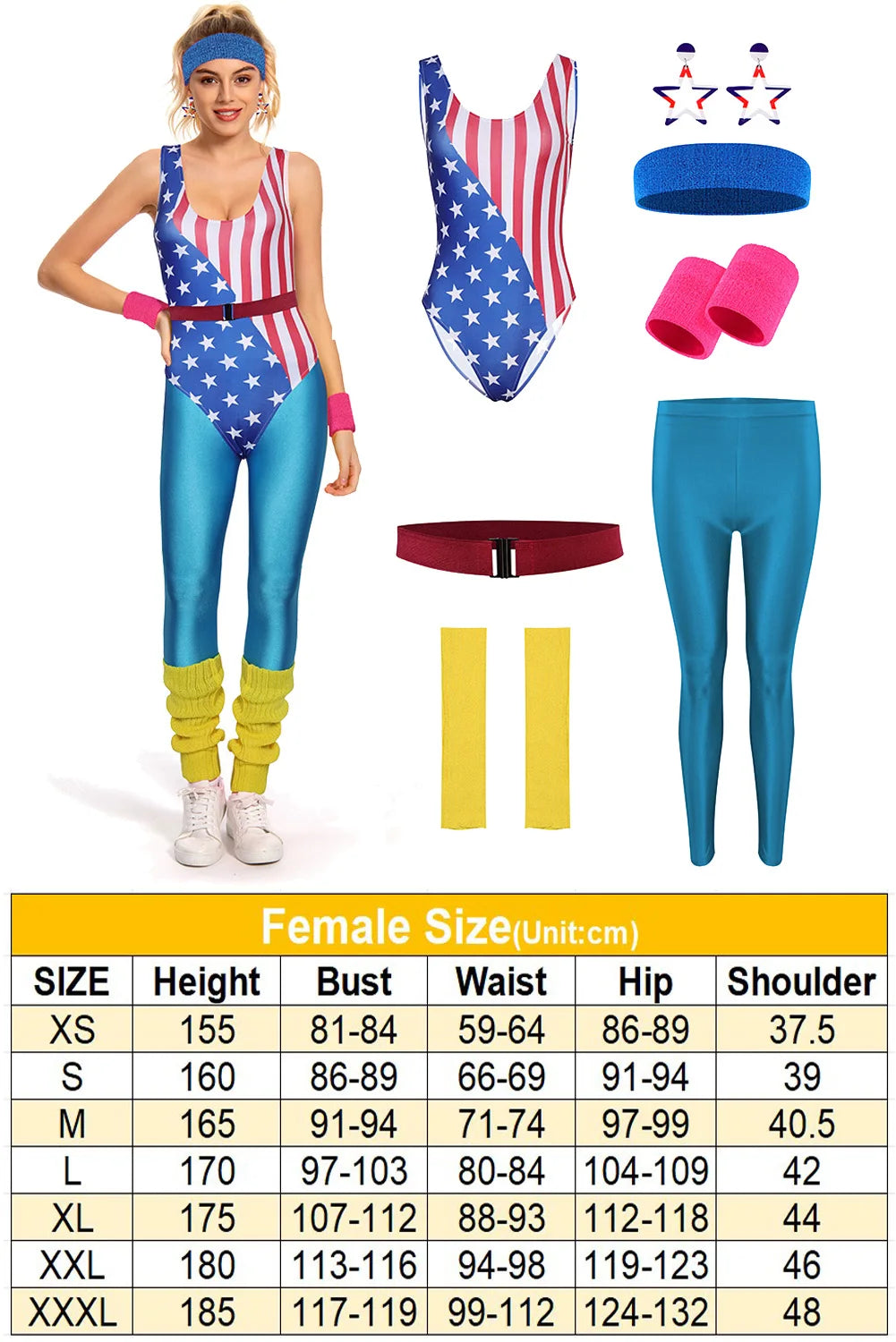 80s Aerobic Adult Costumes