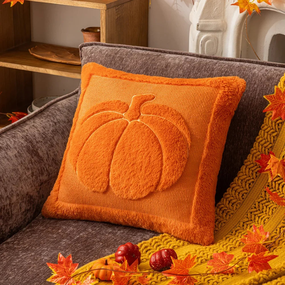 Decorative Fall Pumpkin Cushion Covers