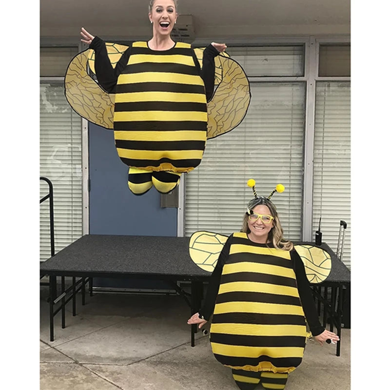 Striped Patchwork Bee Costume