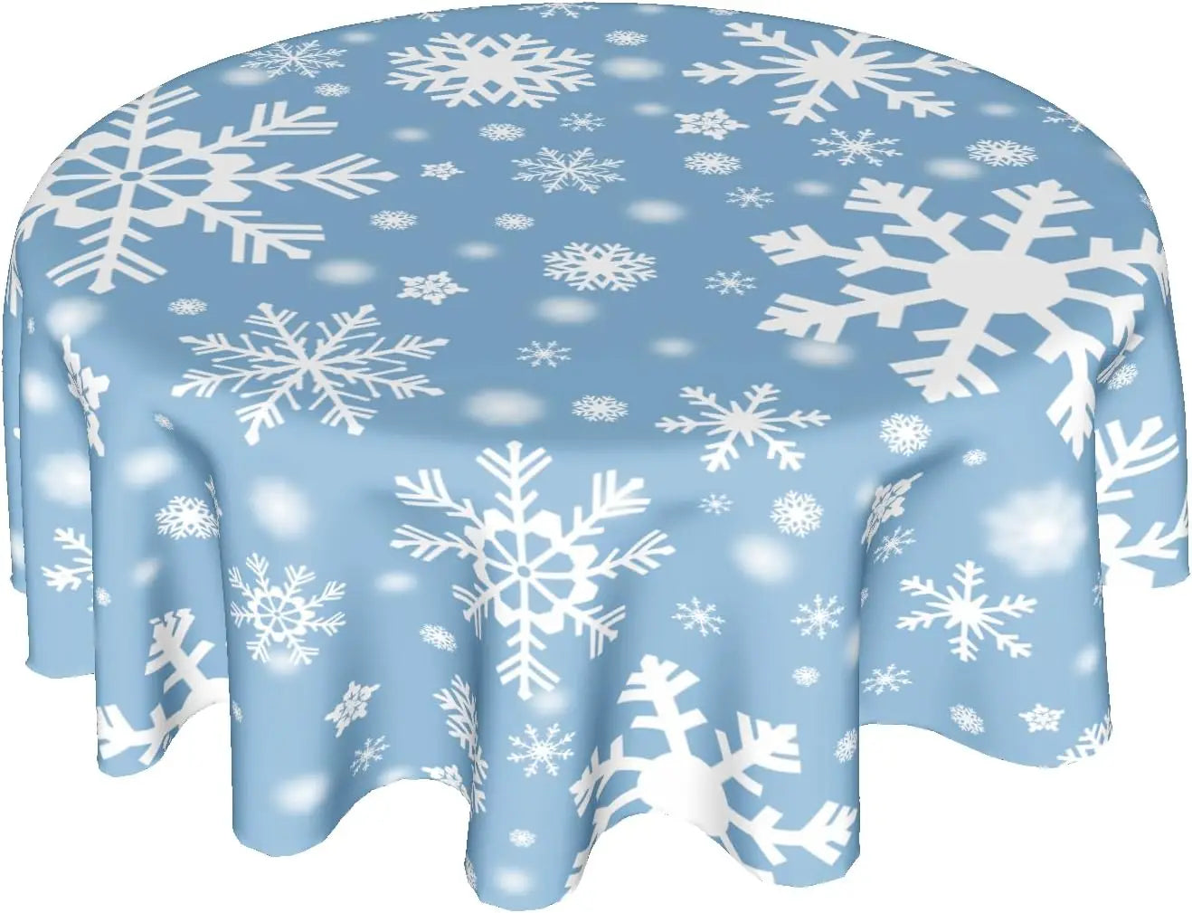 Merry Christmas Tablecloth Round