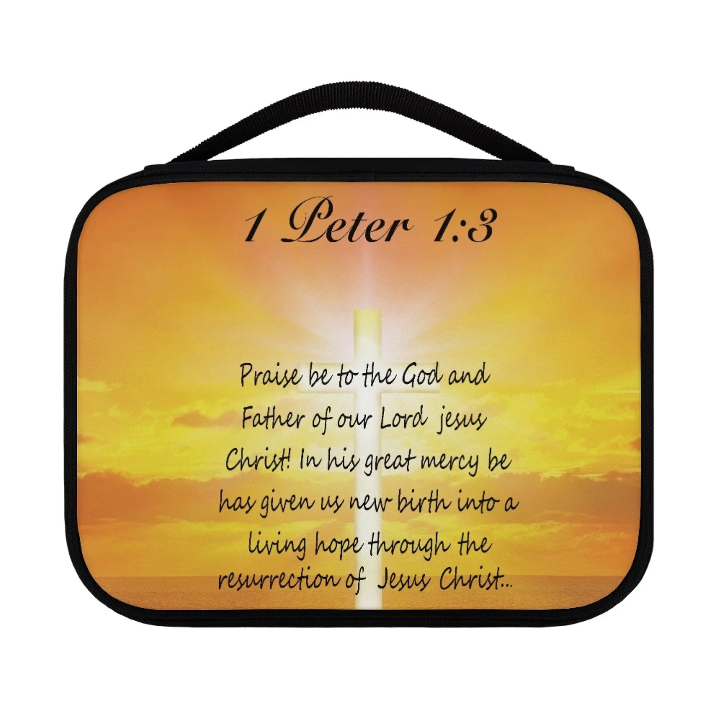 Bible Case Organizer With Handle For Easy Carrying for Men