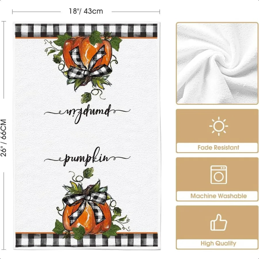 Fall Kitchen Towels (Set of 4)