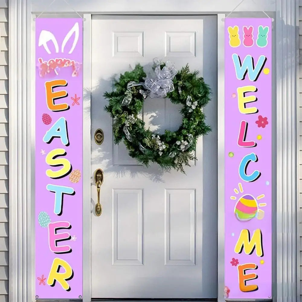 Easter Welcome Door Panels