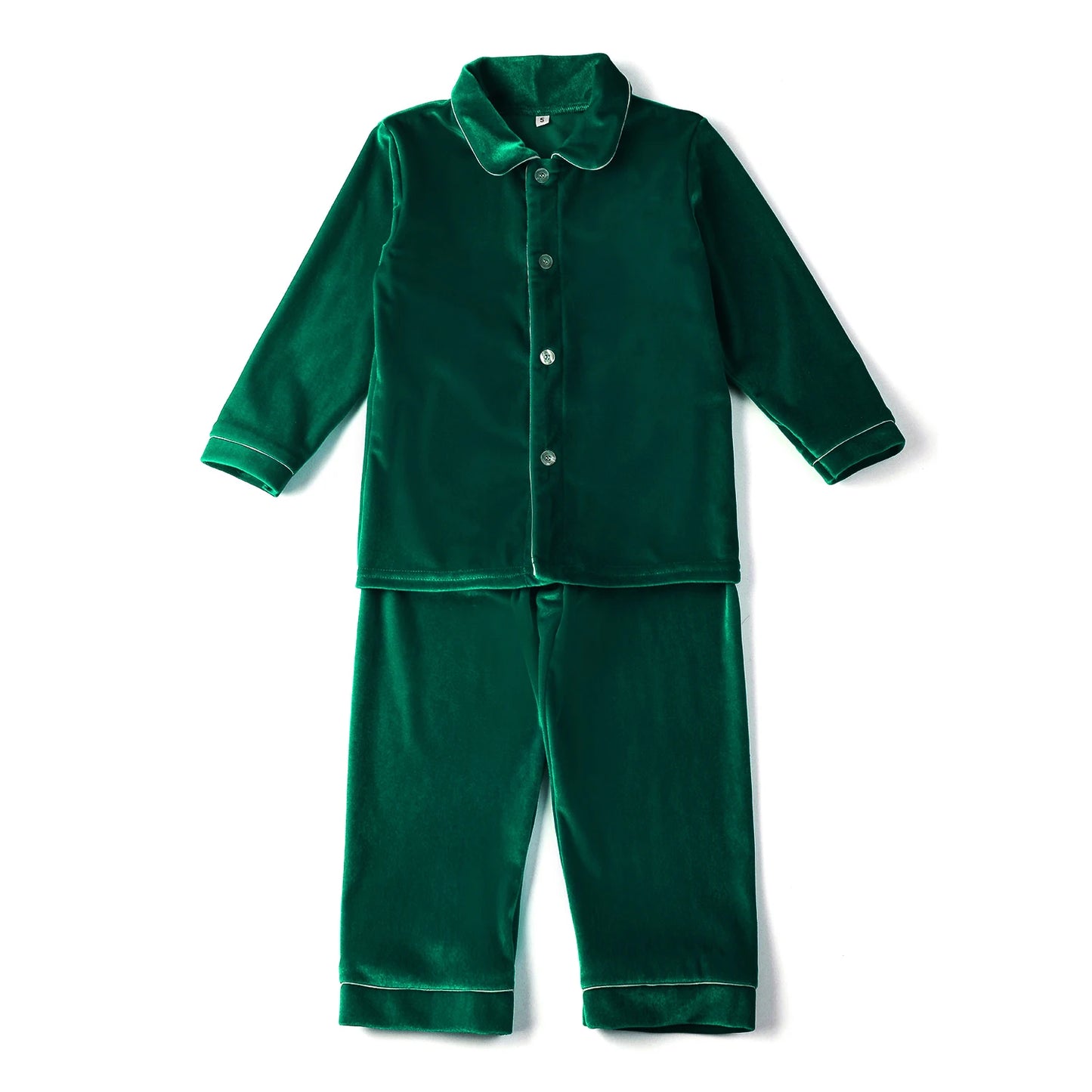 Flannel and Velvet Matching Family Pajamas Sets