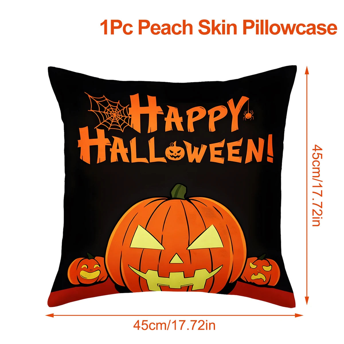 Halloween Pillowcases (17 x 17)