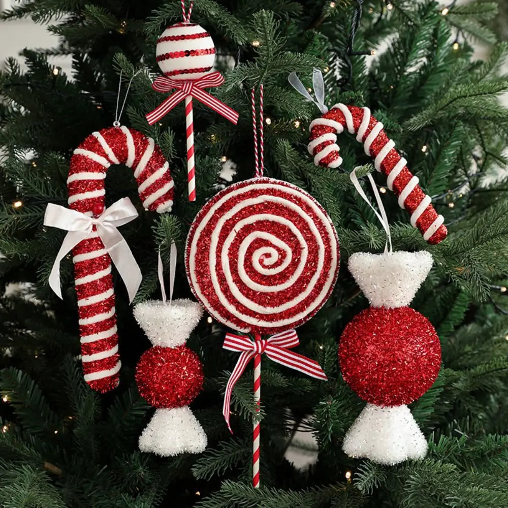 Glitter Christmas Pendants
